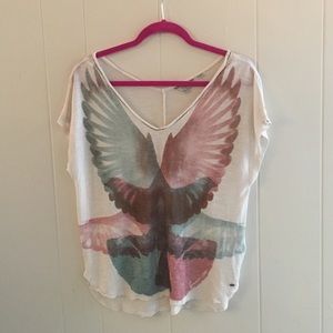 Guess t-shift with eagle graphic